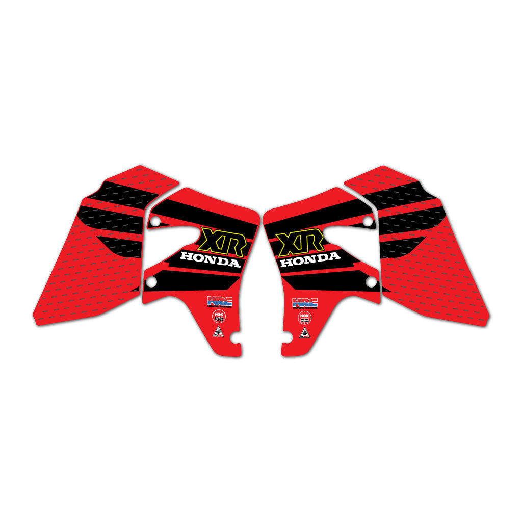 Honda XR650R shroud graphics kit
