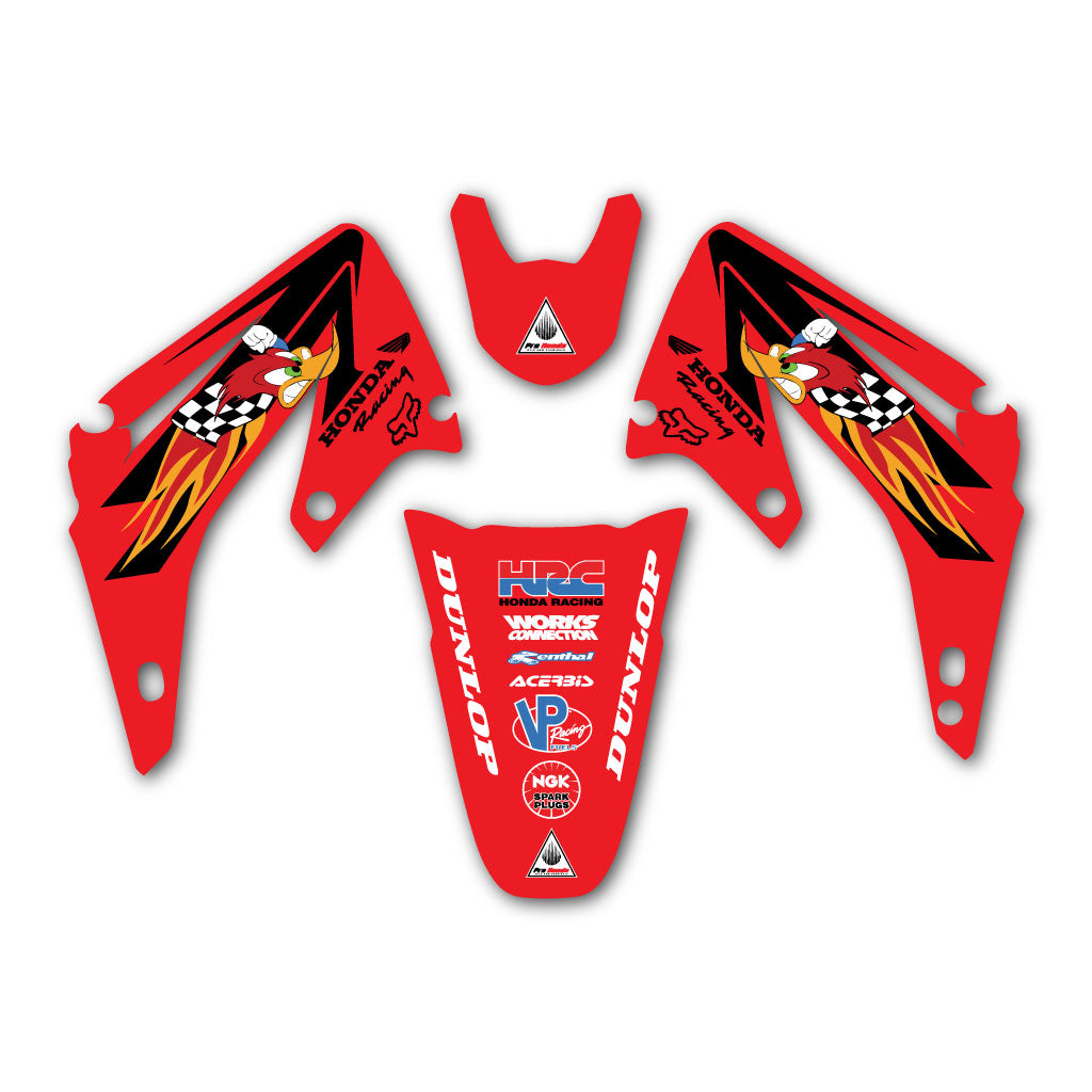 Honda woody graphics kit CR125/250 2002-2007