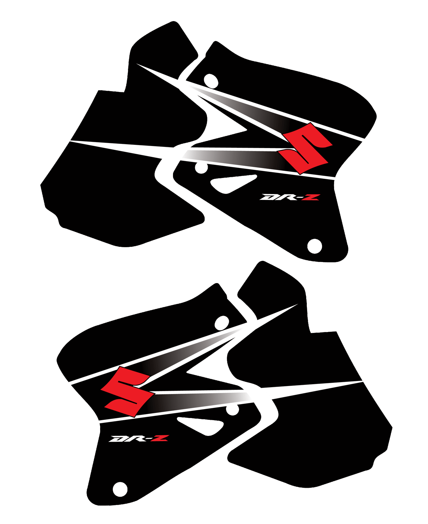 Suzuki Shroud Slash Graphics DRZ400 DRZ400SM 2000-2022