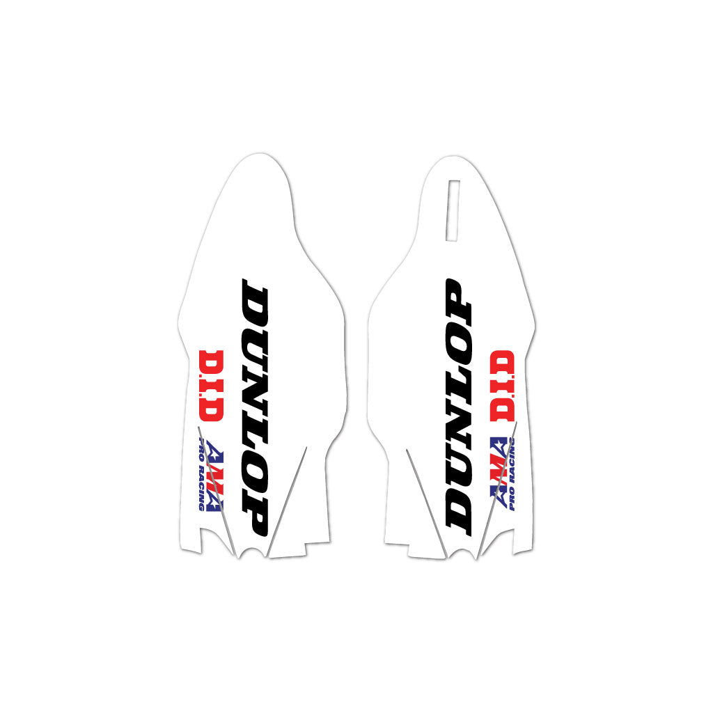 2005-2023 YAMAHA YZ125 YZ250 YZ250F YZ450F fork guard graphics mx laminated decal (Copy)