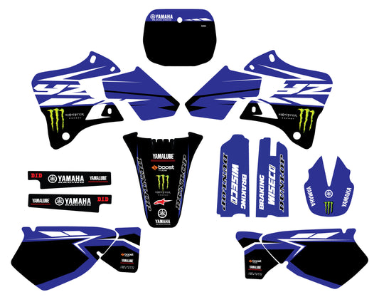 Yamaha YZ125 YZ250 team graphics