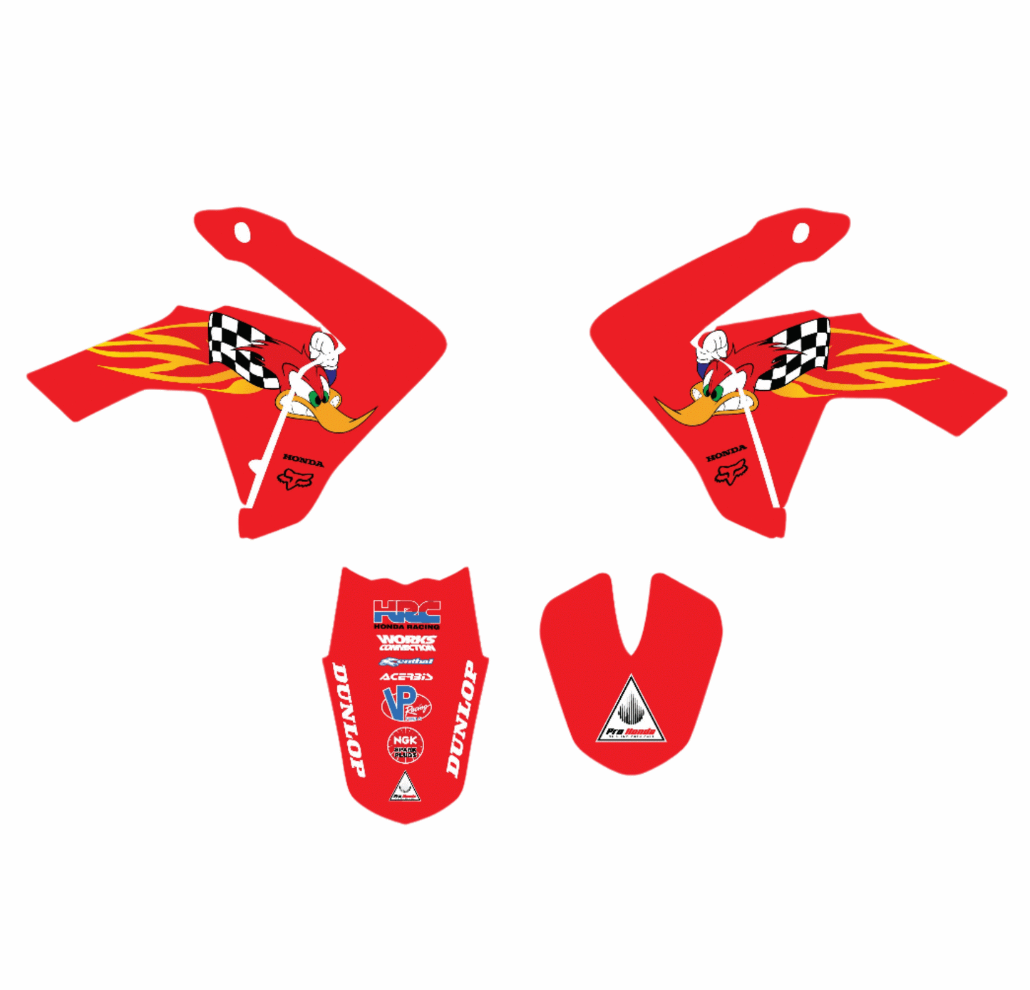 Honda factory graphics kit CRF110 2013-2018