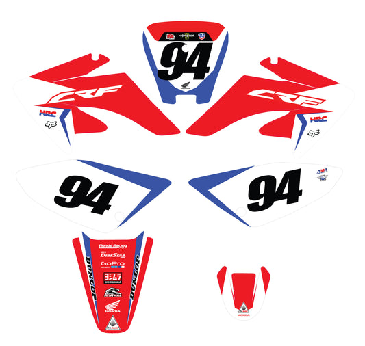 Honda CRF70 graphics kit 2004-2012
