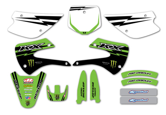 Kawasaki KX85 Team Graphic Decal Sticker Kit  Fits 2014-2021