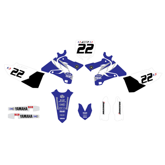 Yamaha Factory Graphic Kit  YZ125 YZ250 2002-2021