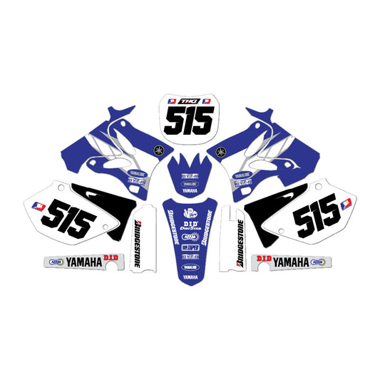 Yamaha Factory Graphic Kit  YZ125 YZ250 2000-2013