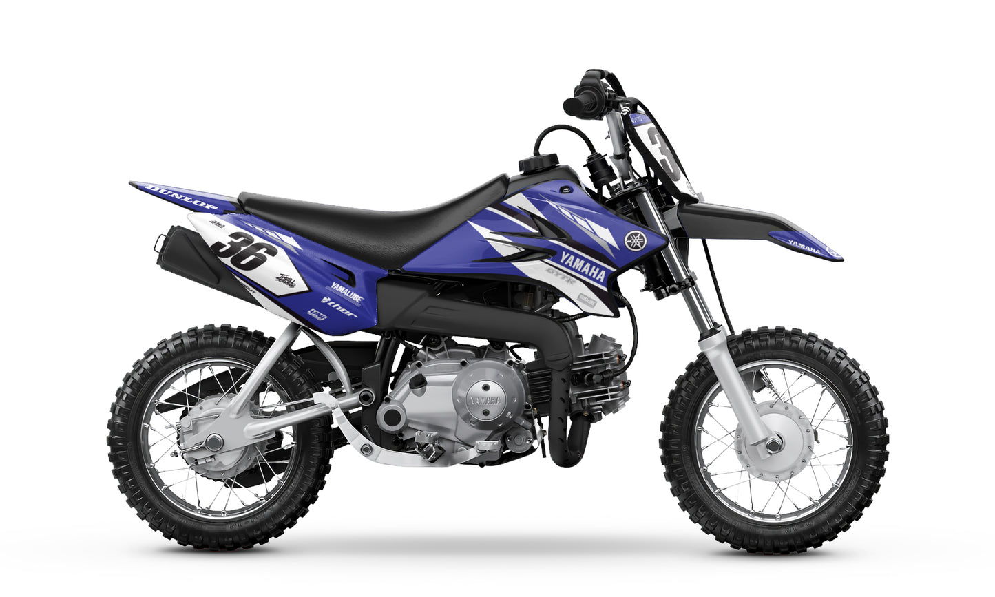 Yamaha TTR50 Graphic Decal Sticker Kit  Fits 2006-2025